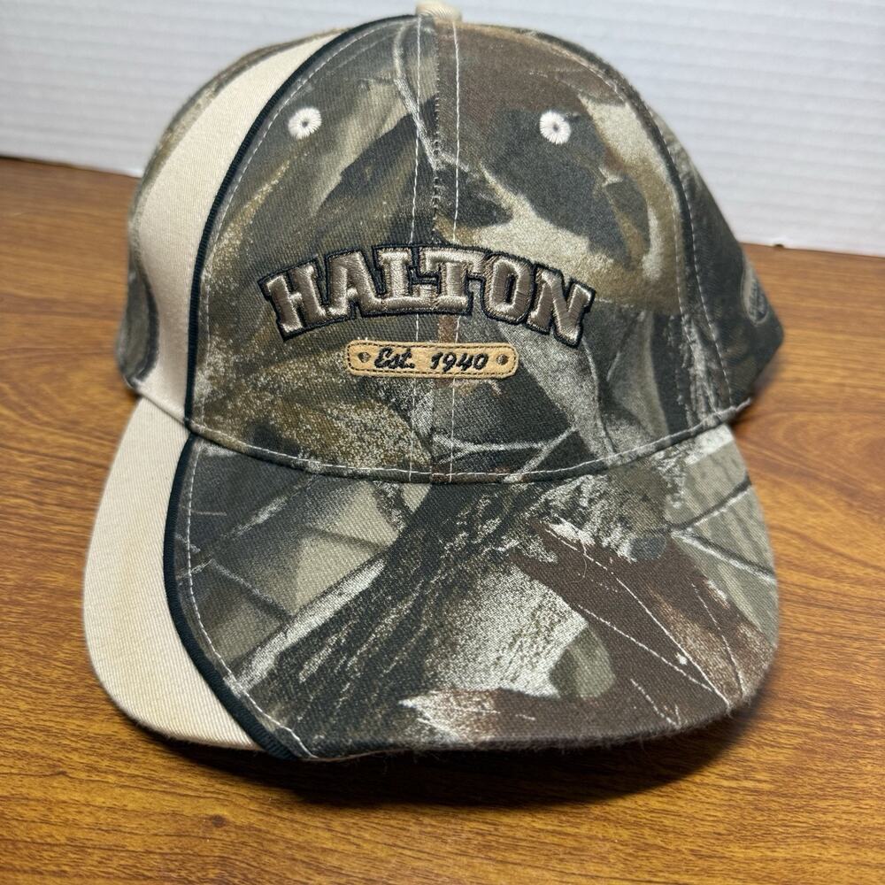 Men's Hunting Camo Adjustable Cap Cat Caterpillar Hat Halton
